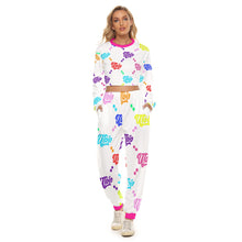 Load image into Gallery viewer, UTO IV Women's Crop Sweatshirt Suit
