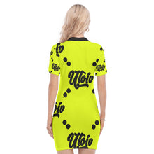 Load image into Gallery viewer, UTO IV Women&#39;s Polo Collar Dress

