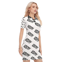 Load image into Gallery viewer, UTO IV Women&#39;s Polo Collar Dress

