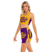Load image into Gallery viewer, UTO IV Women&#39;s Camisole And Hip Skirt Suit
