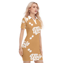 Load image into Gallery viewer, UTO IV Women&#39;s Polo Collar Dress
