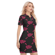 Load image into Gallery viewer, UTO IV Women&#39;s Polo Collar Dress
