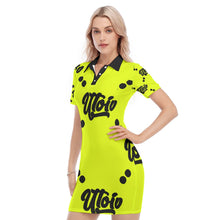 Load image into Gallery viewer, UTO IV Women&#39;s Polo Collar Dress
