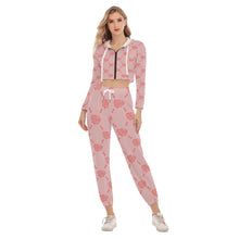 Load image into Gallery viewer, UTO IV Women&#39;s Crop Hoodie Sports Set
