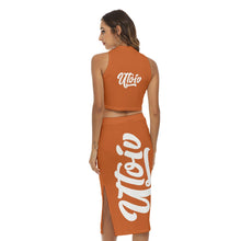 Load image into Gallery viewer, UTO IV Women&#39;s Tank Top &amp; Split High Skirt Set
