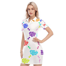 Load image into Gallery viewer, UTO IV Women&#39;s Polo Collar Dress
