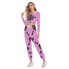 Load image into Gallery viewer, UTO IV Women's Crop Hoodie Sports Set
