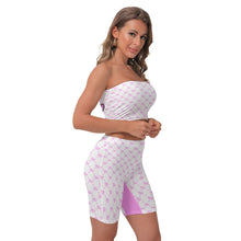 Load image into Gallery viewer, UTO IV Women&#39;s Breast Wrap Shorts Suit
