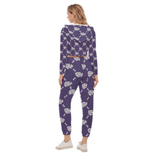 Load image into Gallery viewer, UTO IV Women&#39;s Crop Hoodie Sports Set
