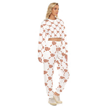 Load image into Gallery viewer, UTO IV Women&#39;s Crop Sweatshirt Suit
