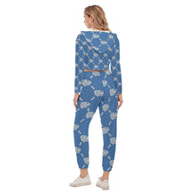 Load image into Gallery viewer, UTO IV Women&#39;s Crop Hoodie Sports Set
