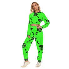 Load image into Gallery viewer, UTO IV Women&#39;s Crop Sweatshirt Suit
