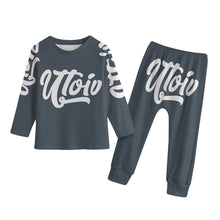 Load image into Gallery viewer, UTO IV Kid&#39;s Knitted Fleece Set
