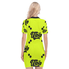 Load image into Gallery viewer, UTO IV Women&#39;s Polo Collar Dress
