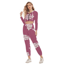 Load image into Gallery viewer, UTO IV Women&#39;s Crop Hoodie Sports Set
