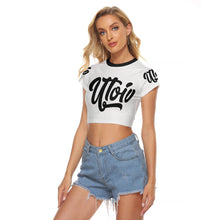 Load image into Gallery viewer, UTO IV Women's Raglan Cropped T-shirt
