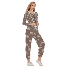 Load image into Gallery viewer, UTO IV Women&#39;s Crop Hoodie Sports Set
