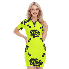 Load image into Gallery viewer, UTO IV Women&#39;s Polo Collar Dress
