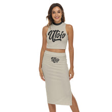 Load image into Gallery viewer, UTO IV Women&#39;s Tank Top &amp; Split High Skirt Set
