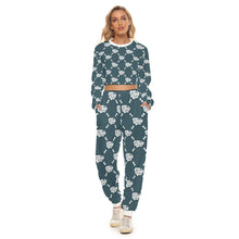 Load image into Gallery viewer, UTO IV Women&#39;s Crop Sweatshirt Suit
