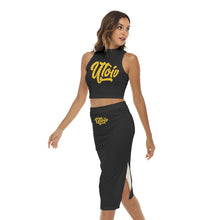 Load image into Gallery viewer, UTO IV Women&#39;s Tank Top &amp; Split High Skirt Set
