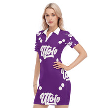 Load image into Gallery viewer, UTO IV Women&#39;s Polo Collar Dress
