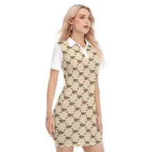 Load image into Gallery viewer, UTO IV Women&#39;s Polo Collar Dress
