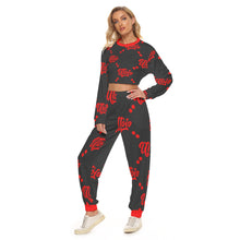 Load image into Gallery viewer, UTO IV Women&#39;s Crop Sweatshirt Suit
