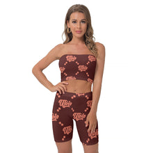 Load image into Gallery viewer, UTO IV Women&#39;s Breast Wrap Shorts Suit
