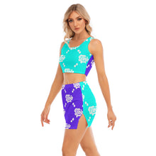 Load image into Gallery viewer, UTO IV Women&#39;s Camisole And Hip Skirt Suit
