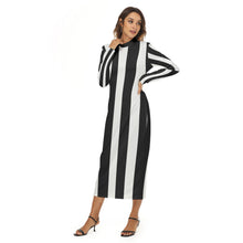 Load image into Gallery viewer, UTO IV Striped Women's Hip Dress
