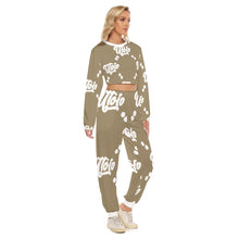 Load image into Gallery viewer, UTO IV Women&#39;s Crop Sweatshirt Suit

