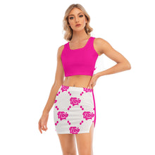 Load image into Gallery viewer, UTO IV Women&#39;s Camisole And Hip Skirt Suit
