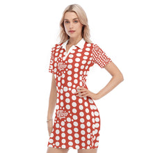 Load image into Gallery viewer, UTO IV Women&#39;s Polo Collar Dress
