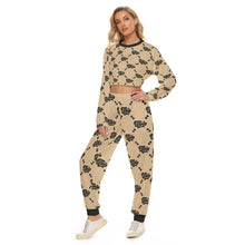 Load image into Gallery viewer, UTO IV Women&#39;s Crop Sweatshirt Suit
