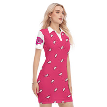 Load image into Gallery viewer, UTO IV Women&#39;s Polo Collar Dress
