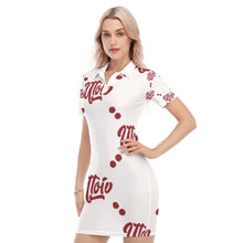 Load image into Gallery viewer, UTO IV Women&#39;s Polo Collar Dress

