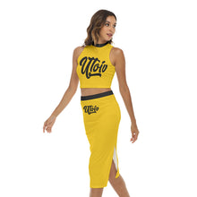Load image into Gallery viewer, UTO IV Women&#39;s Tank Top &amp; Split High Skirt Set
