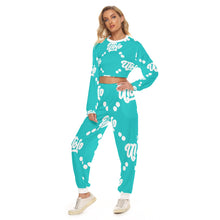 Load image into Gallery viewer, UTO IV Women&#39;s Crop Sweatshirt Suit
