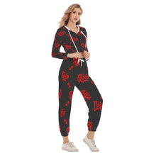 Load image into Gallery viewer, UTO IV &quot;Calotes&quot; Women&#39;s Crop Hoodie Sports Set
