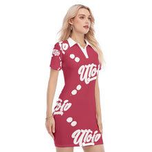 Load image into Gallery viewer, UTO IV Women&#39;s Polo Collar Dress
