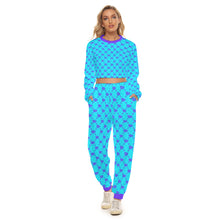 Load image into Gallery viewer, UTO IV Women&#39;s Crop Sweatshirt Suit

