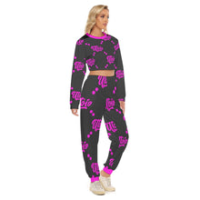 Load image into Gallery viewer, UTO IV Women&#39;s Crop Sweatshirt Suit
