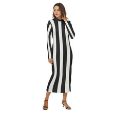 Load image into Gallery viewer, UTO IV Striped Women's Hip Dress
