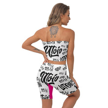 Load image into Gallery viewer, UTO IV Women&#39;s Breast Wrap Shorts Suit
