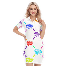 Load image into Gallery viewer, UTO IV Women&#39;s Polo Collar Dress
