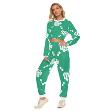 Load image into Gallery viewer, UTO IV Women&#39;s Crop Sweatshirt Suit
