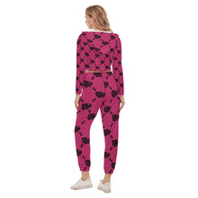Load image into Gallery viewer, UTO IV Women&#39;s Crop Hoodie Sports Set
