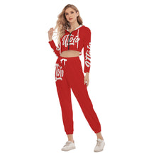 Load image into Gallery viewer, UTO IV Women&#39;s Crop Hoodie Sports Set
