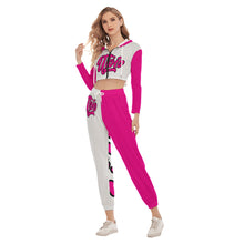 Load image into Gallery viewer, UTO IV Women&#39;s Crop Hoodie Sports Sets
